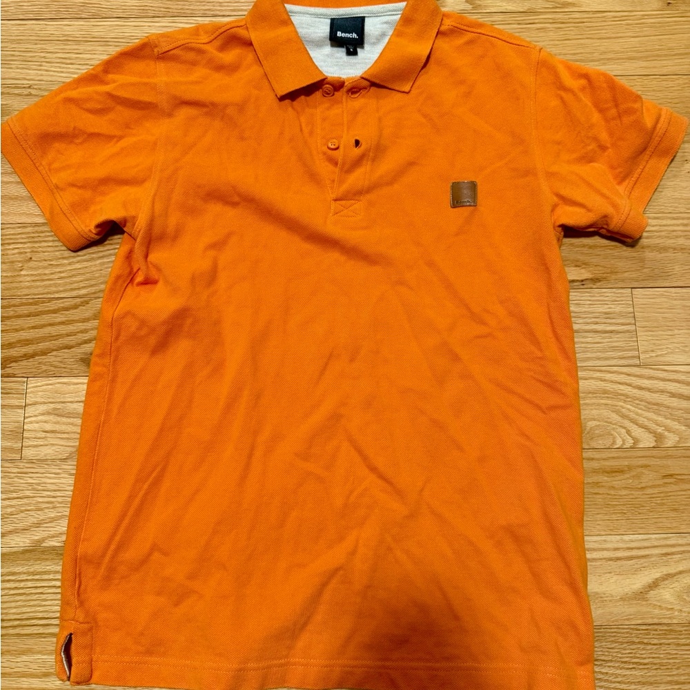 Bench Vibrant Orange Polo Shirt